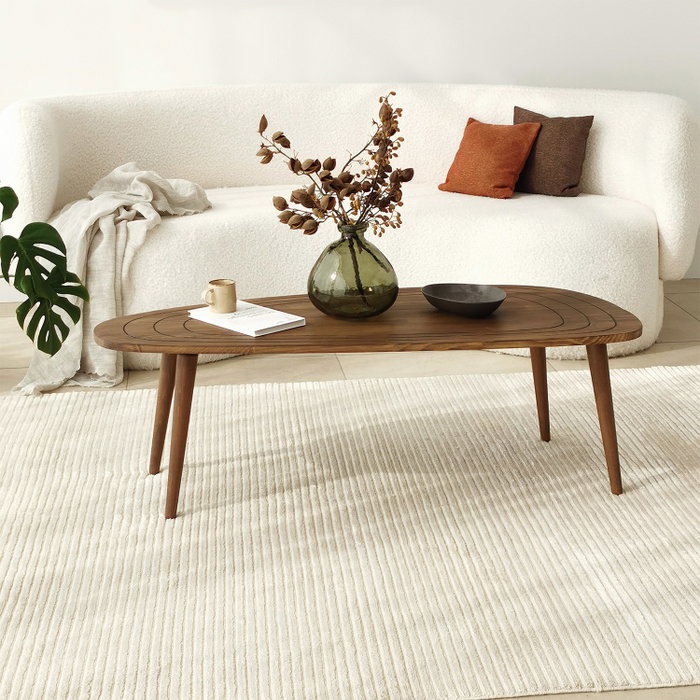 Hanah Home Mesa de centro Sweet - Walnut